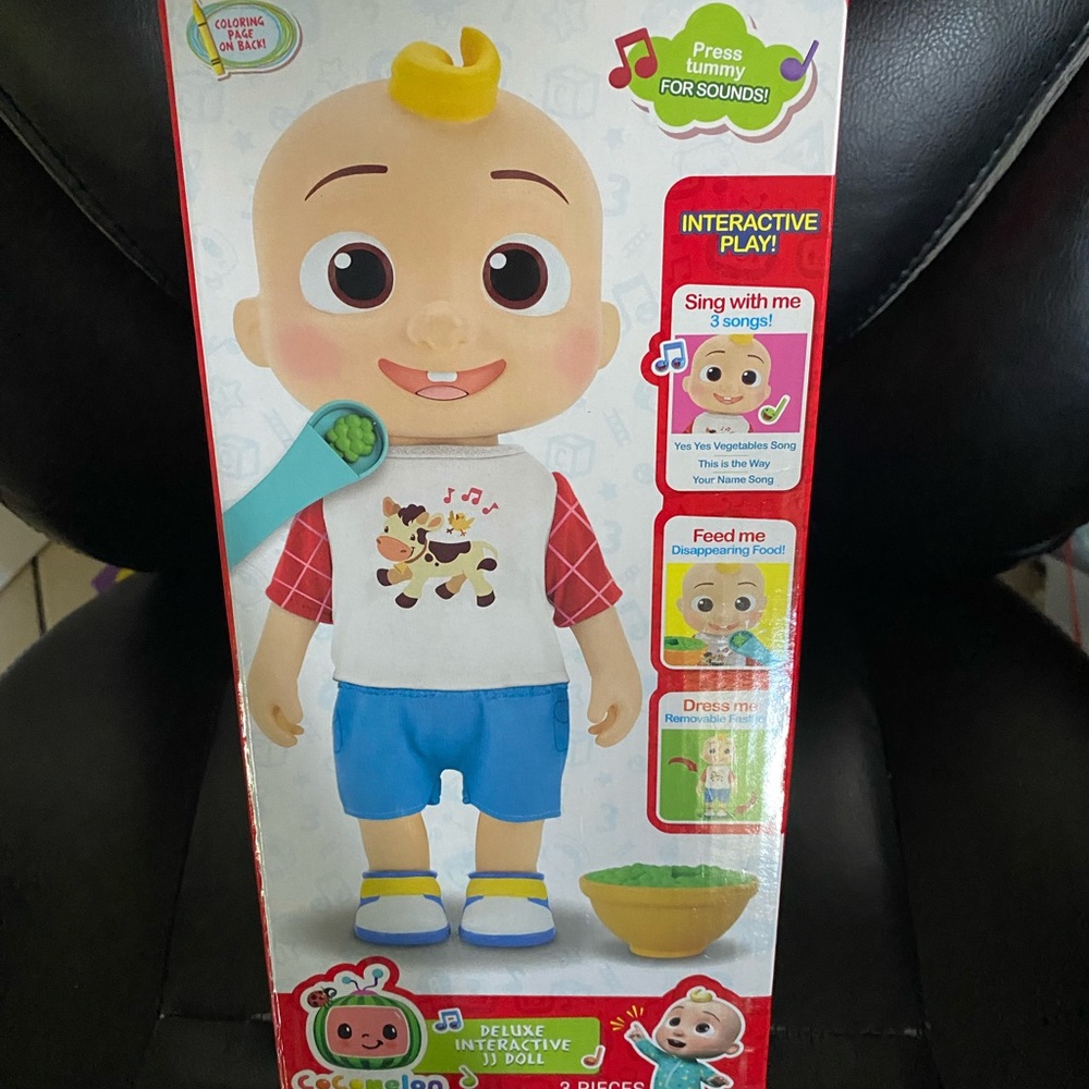 Cocomelon Deluxe Interactive JJ Doll